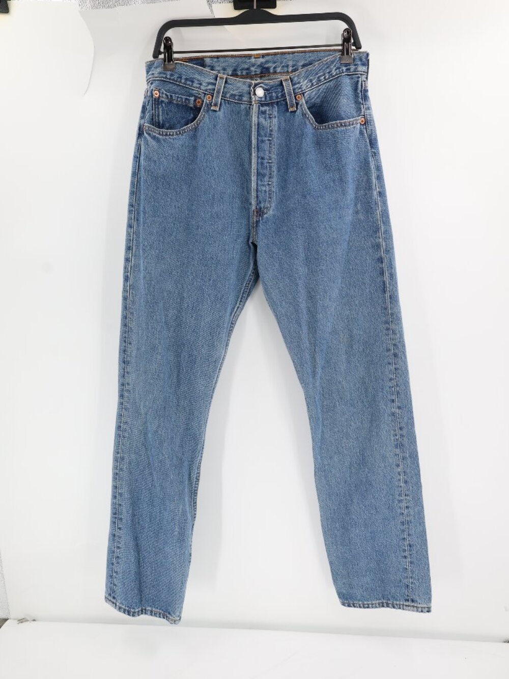 Vtg Levis 501 For Women Jeans 32x32 medium wash 6501-0193 High Waist Button Fly
